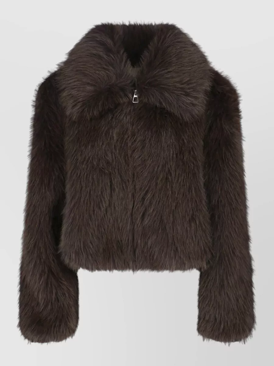 The Frankie Shop faux fur jacket