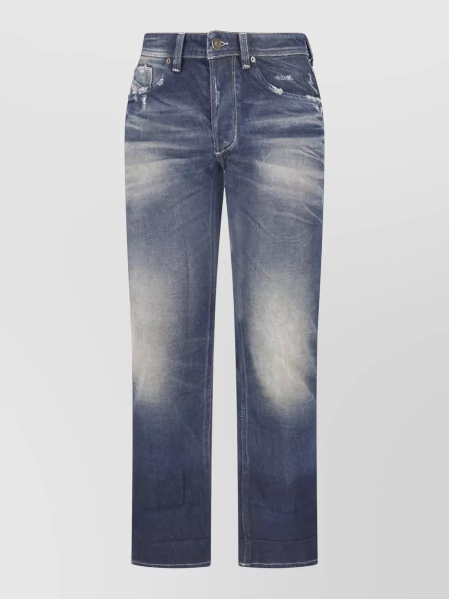Diesel straight-leg denim jeans