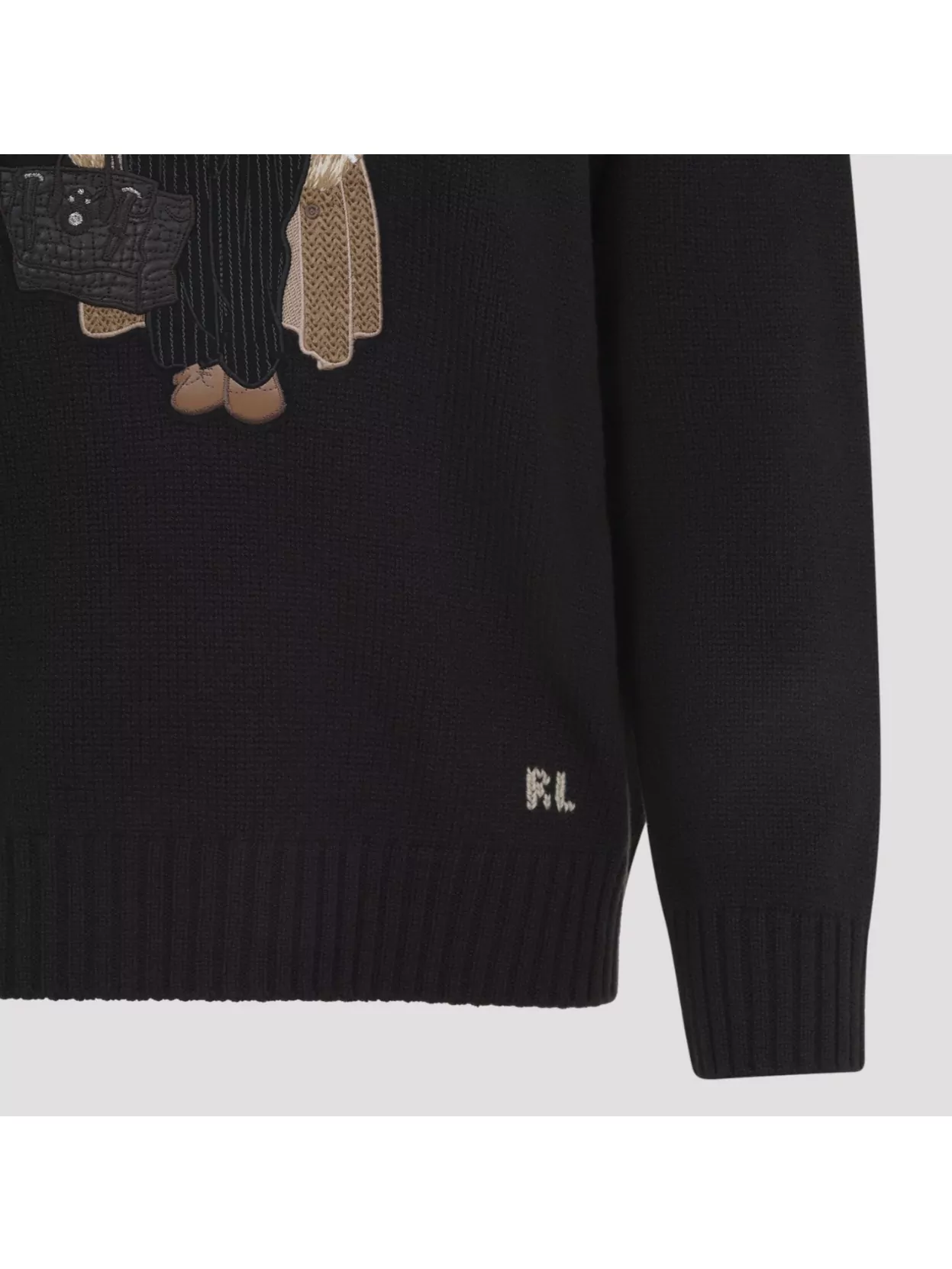 Ralph Lauren Collection Crew Neck Embroidered Knitwear
