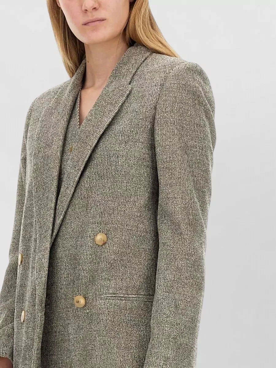 Alysi Double-Breasted Blazer