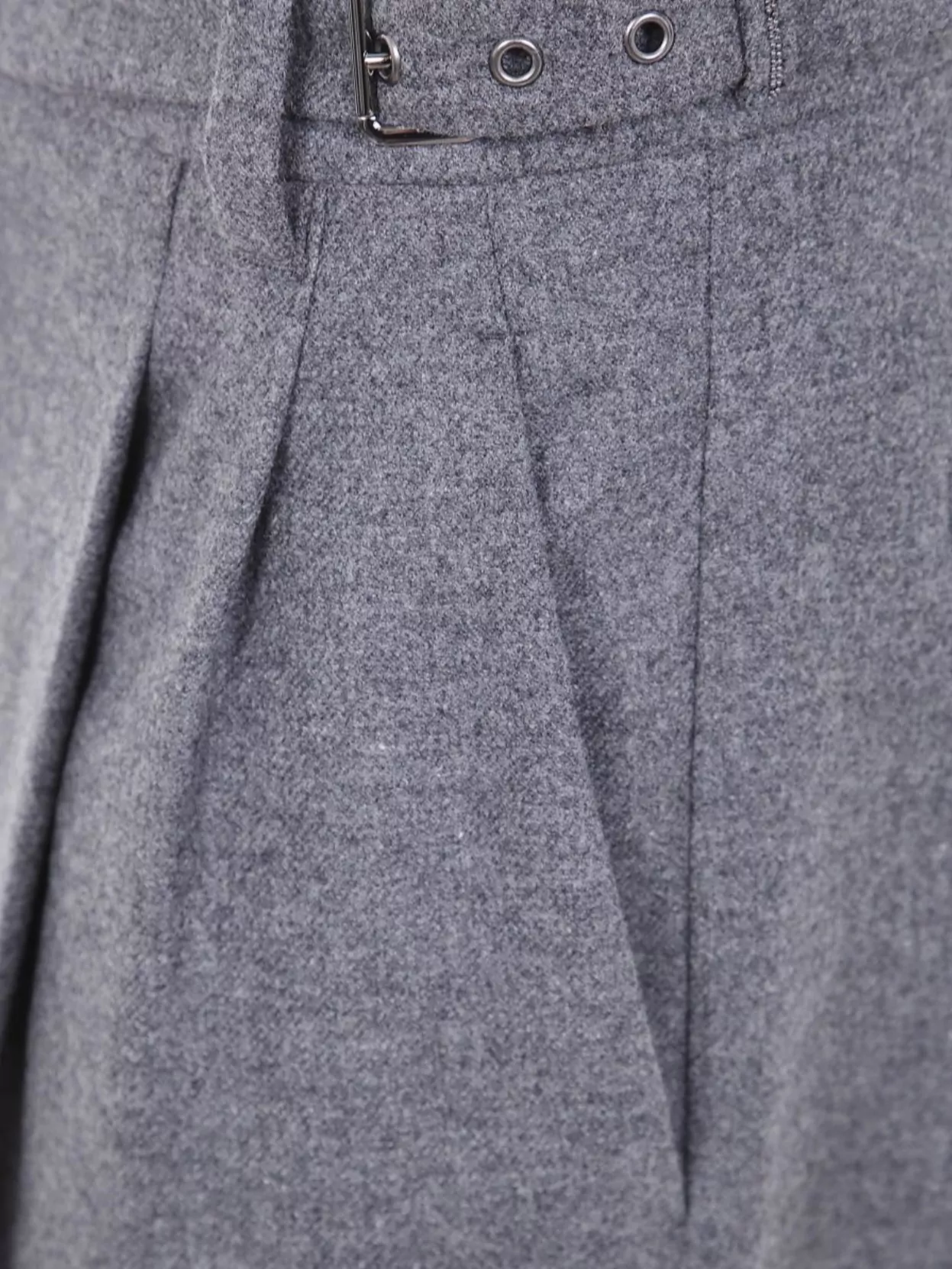 Brunello Cucinelli Wool Trousers In Gray