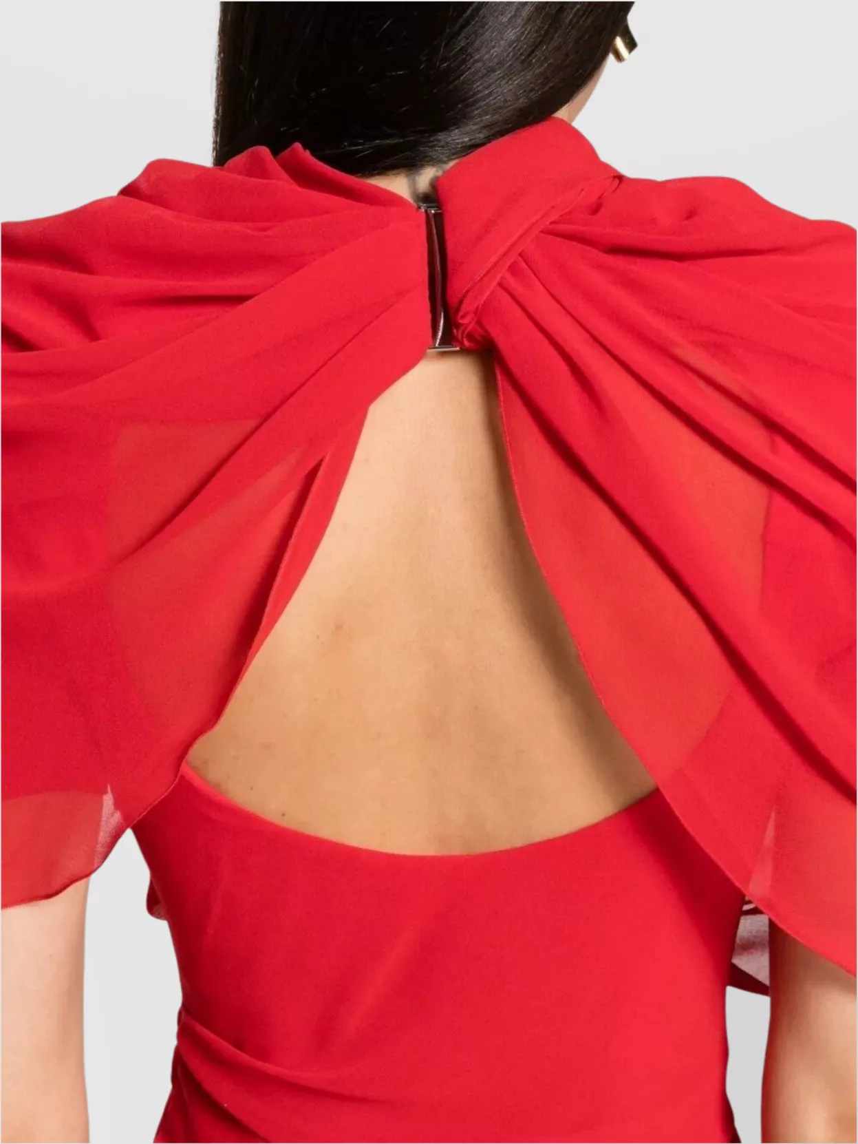 Jacquemus Draped One Shoulder Mini Dress