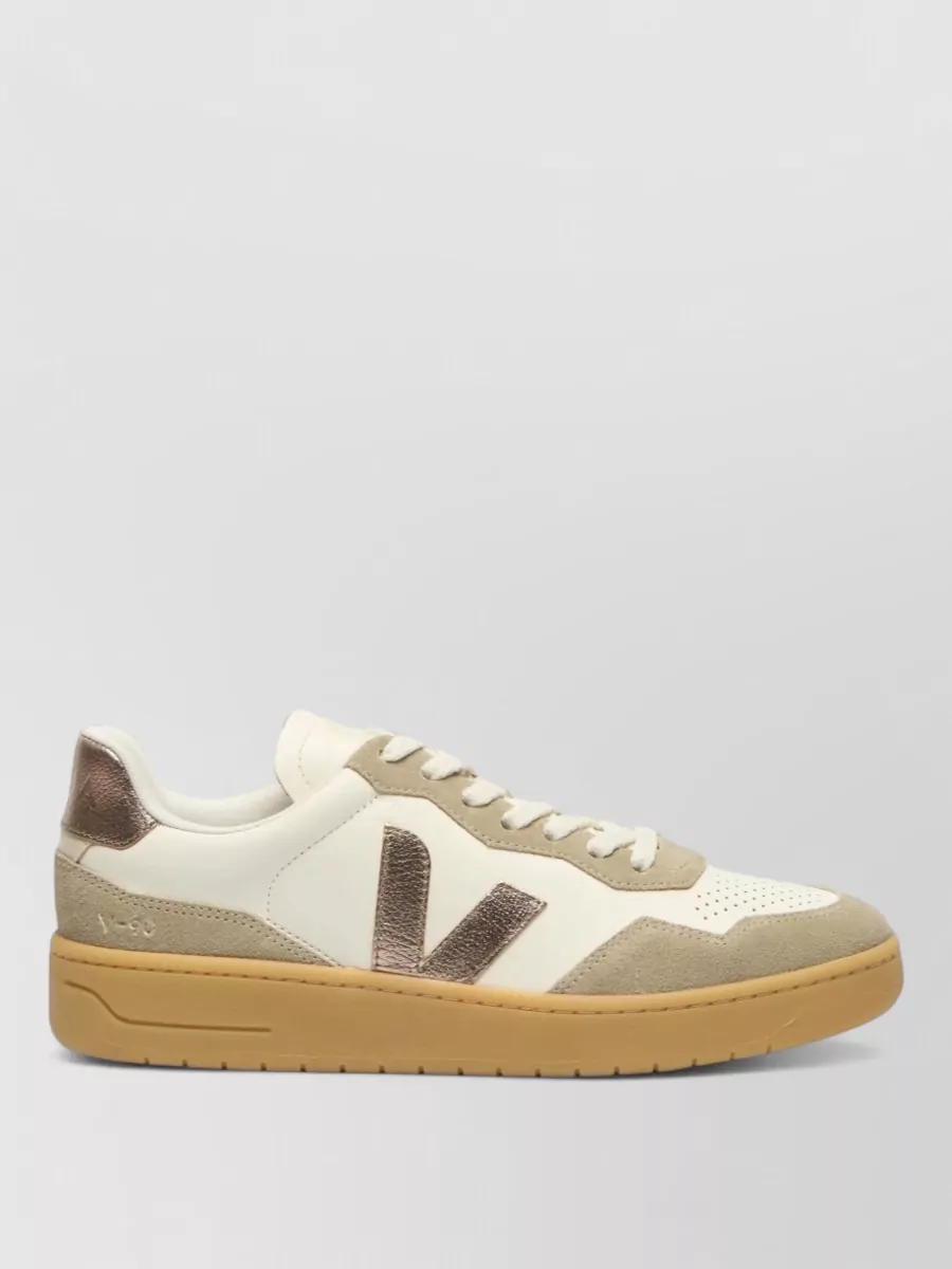 Veja leather low-top sneakers
