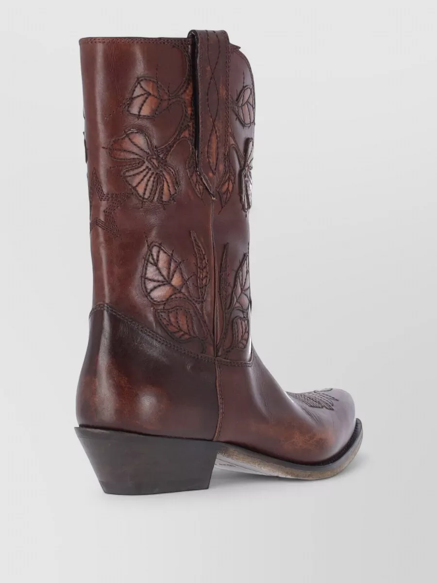 Golden Goose Leather Ankle Boots