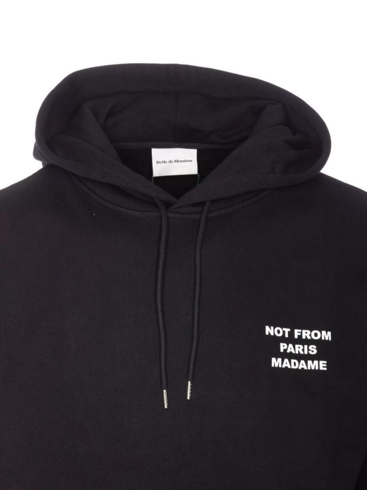 Drôle De Monsieur Hooded Sweater Kangaroo Pocket