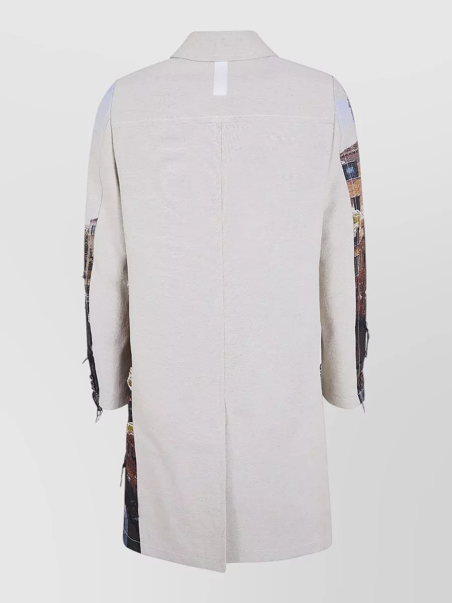 Junya Watanabe Embroidered Jacquard Coat