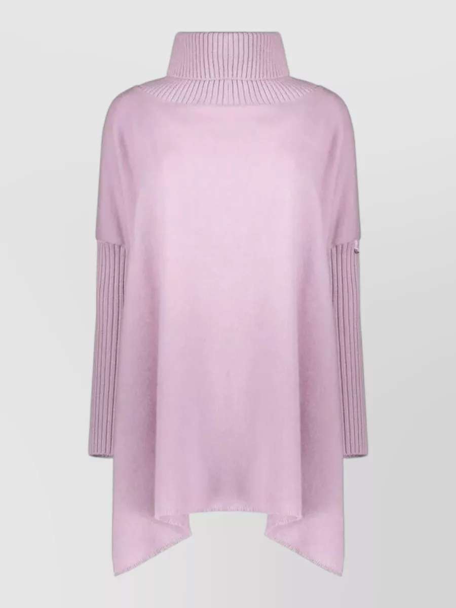Herno virgin wool poncho