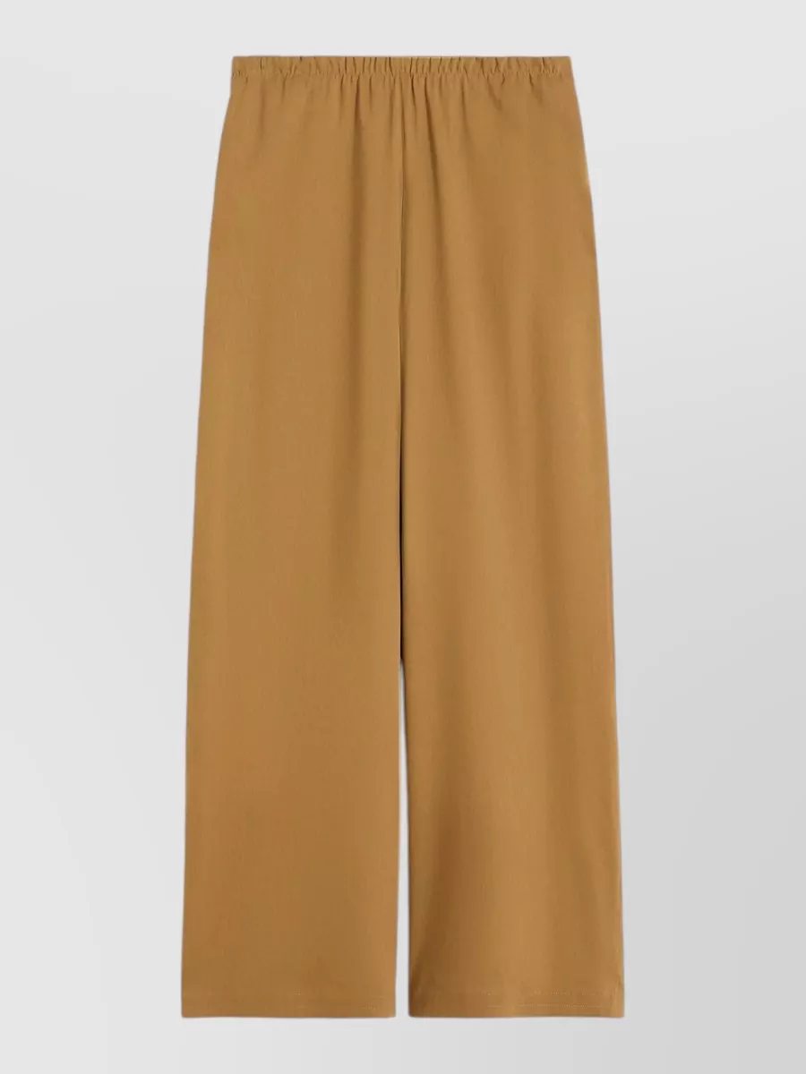 Max Mara linen wide-leg trousers