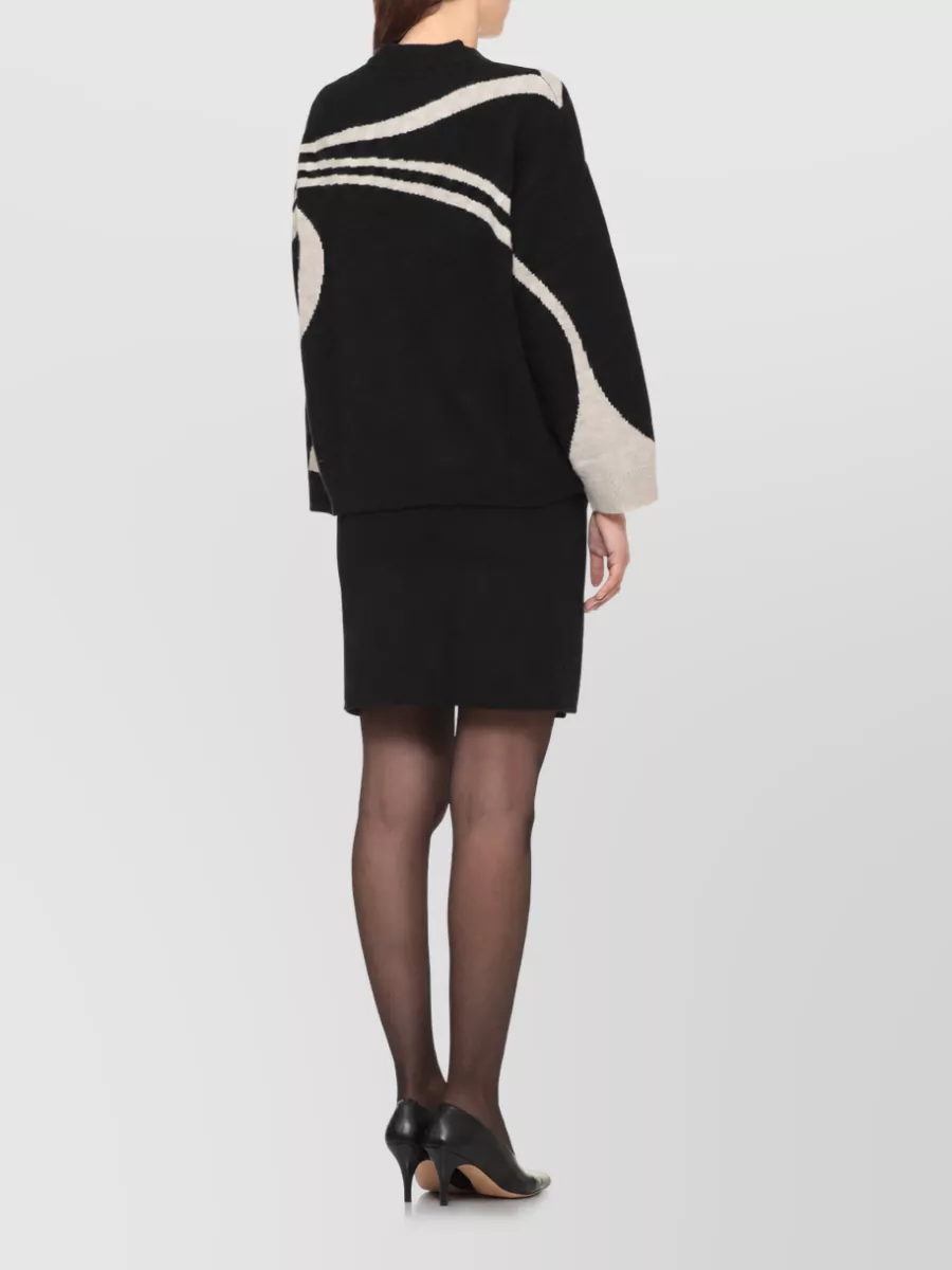Loulou Studio Cashmere Ribbed Crewneck Sweatshirt