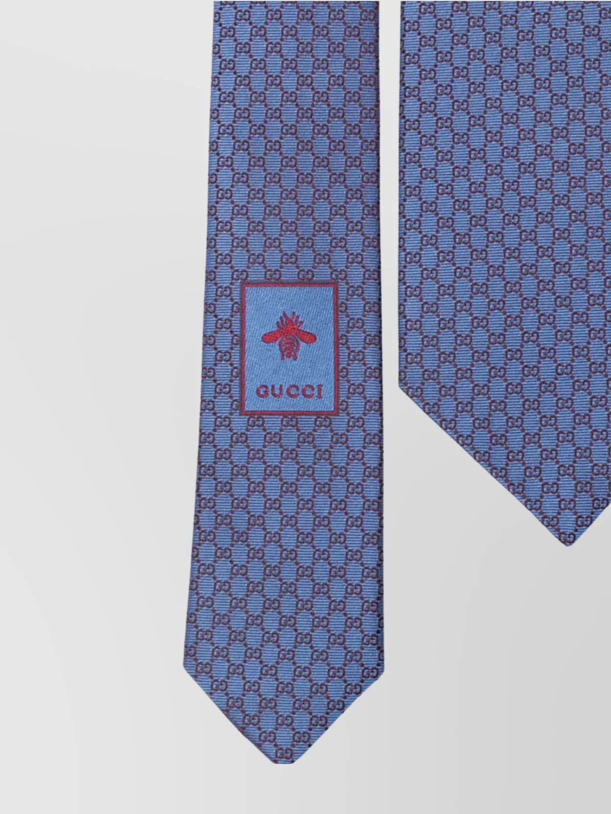 Gucci Silk Jacquard Tie Patterned Design
