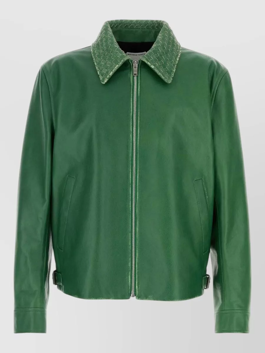 Bottega Veneta leather jacket