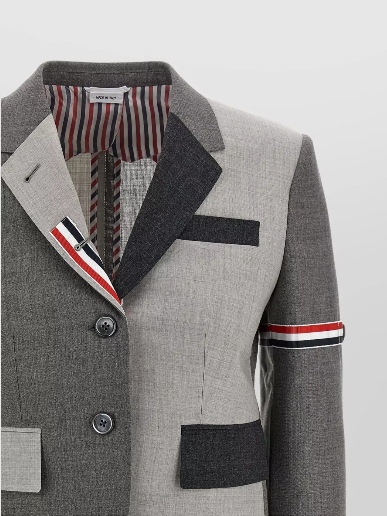 Thom Browne Mix And Match Patch Pocket Blazer
