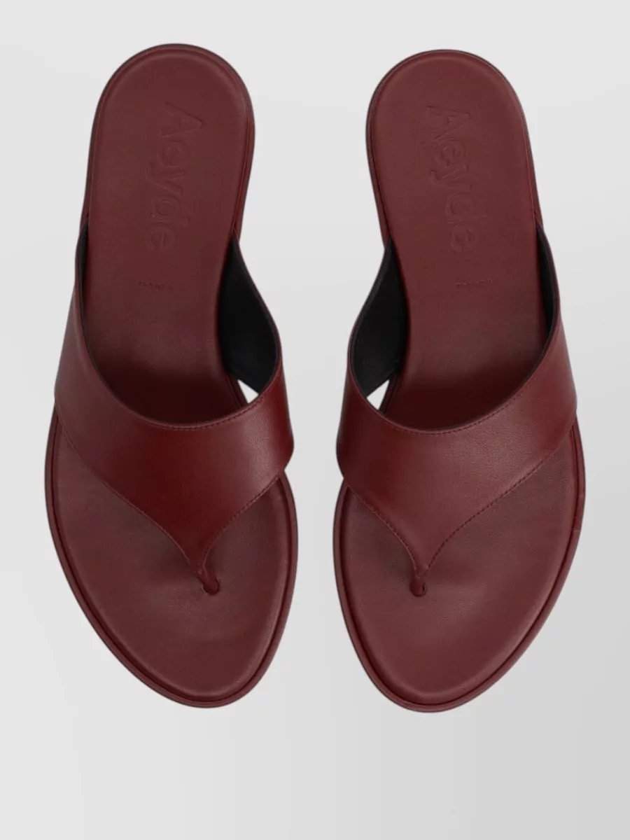Aeyde Leather Thong Sandals