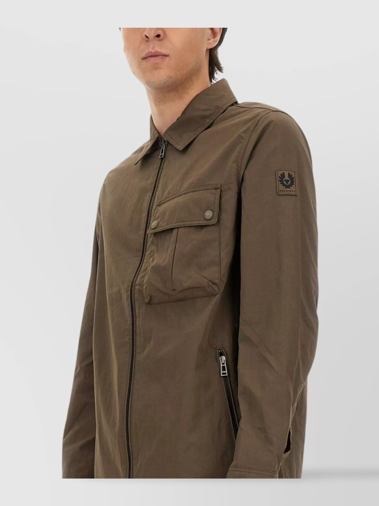 Belstaff Zipper Chest And Side Pocket Jackets