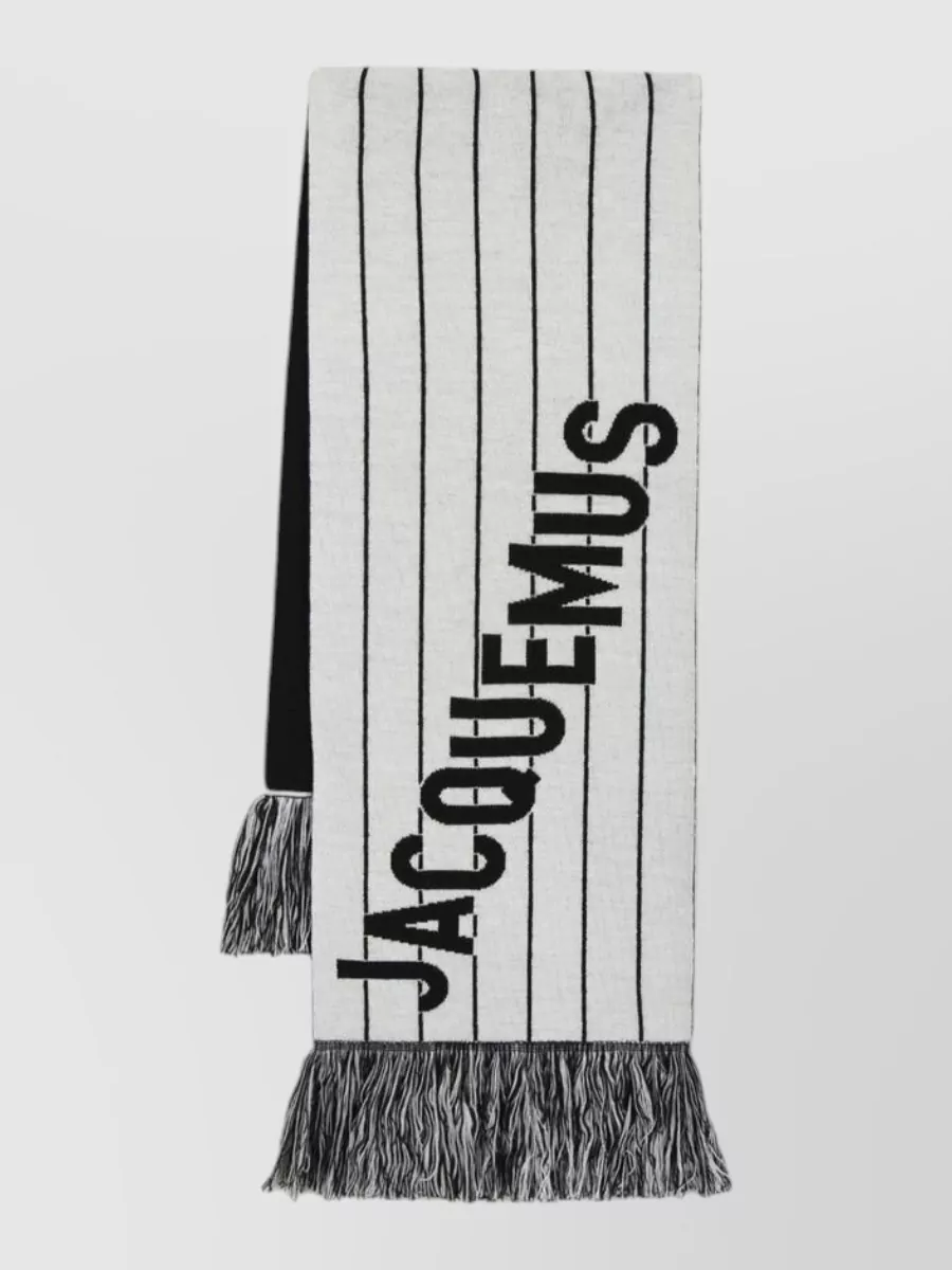 Jacquemus Merino wool scarf