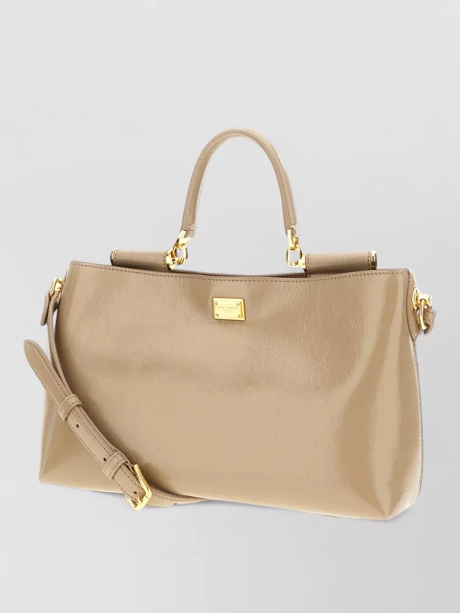 Dolce&Gabbana Vittoria Leather Shoulder Bag