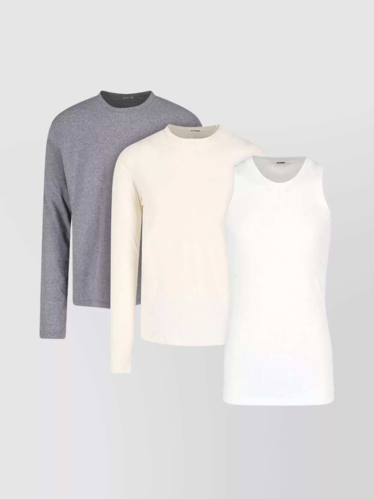 Jil Sander Crew Neck Pack Of Three
