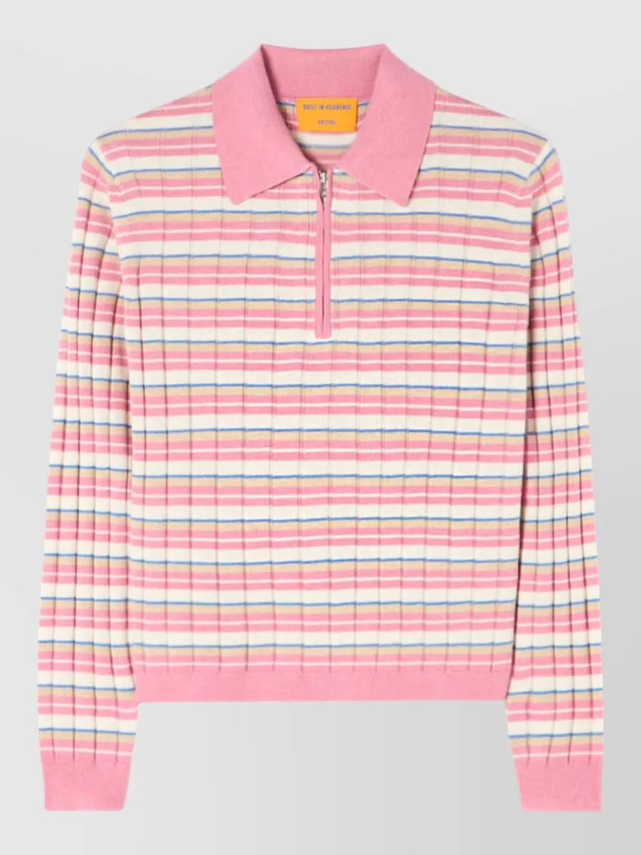 Guest In Residence Silk polo shirt