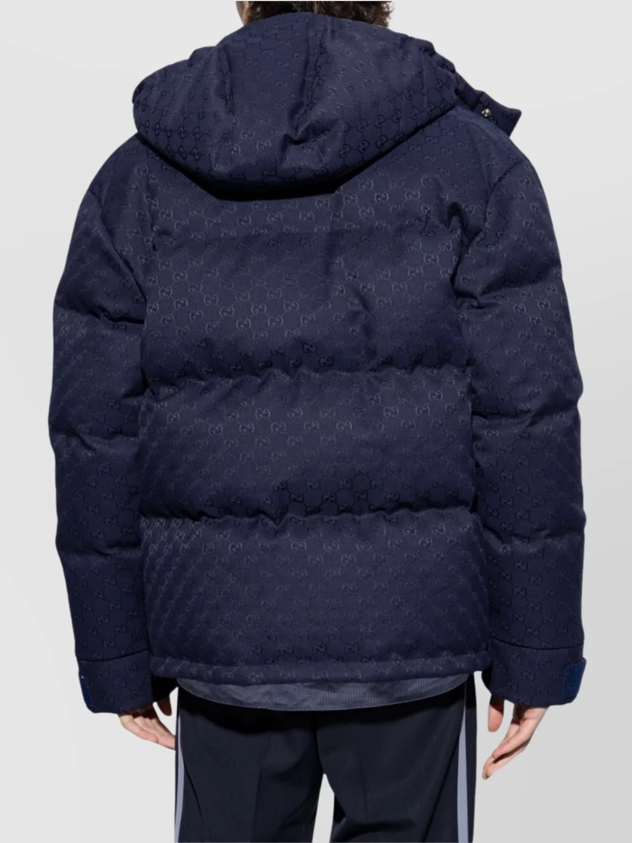 Gucci Detachable Hood Quilted Down Jacket