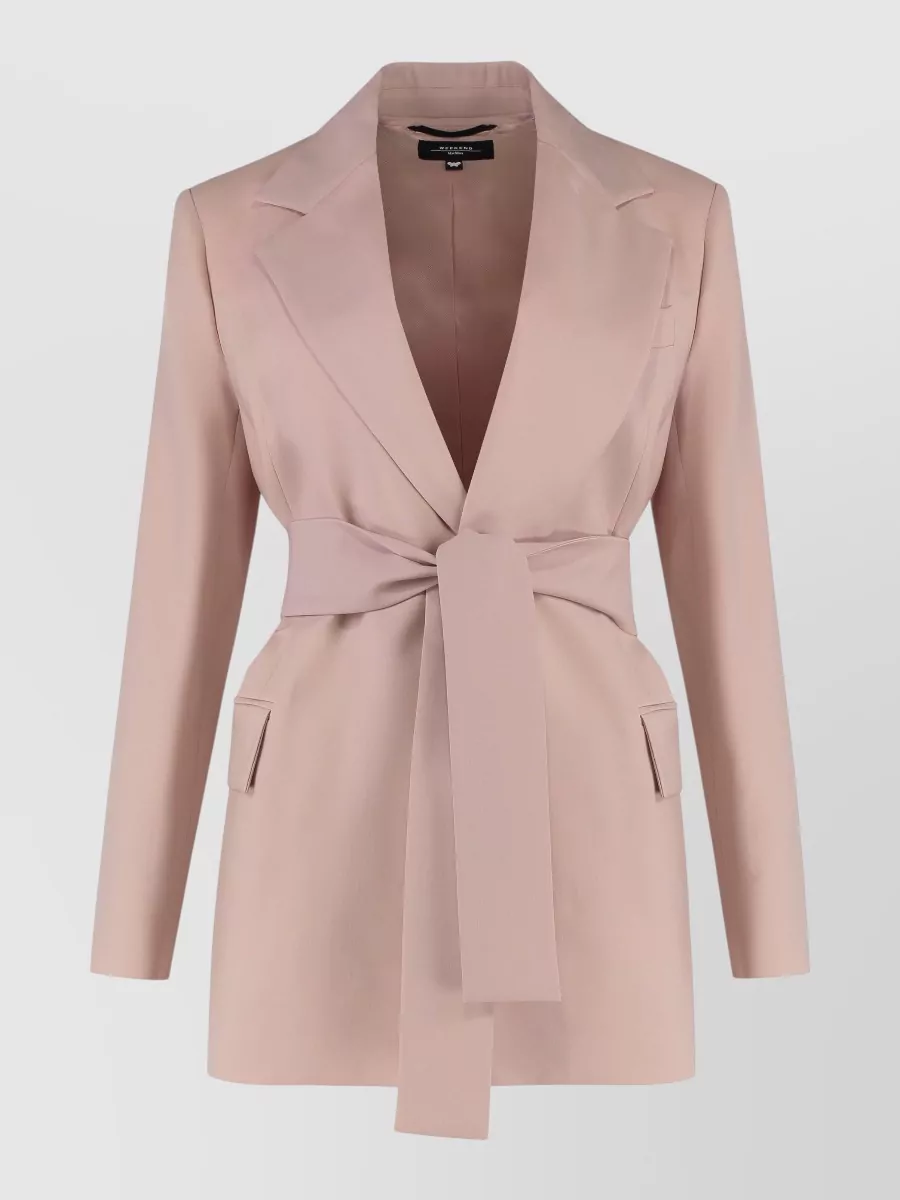Weekend Max Mara virgin wool belted blazer