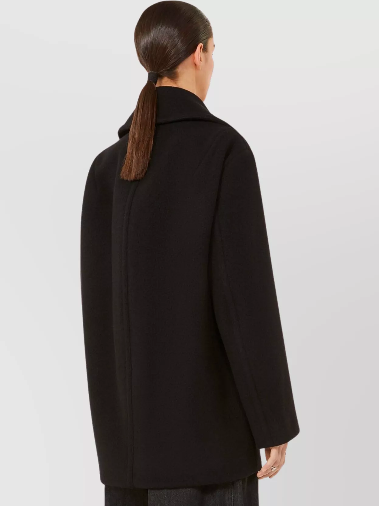 Sportmax Double-Breasted Coat Front Pockets