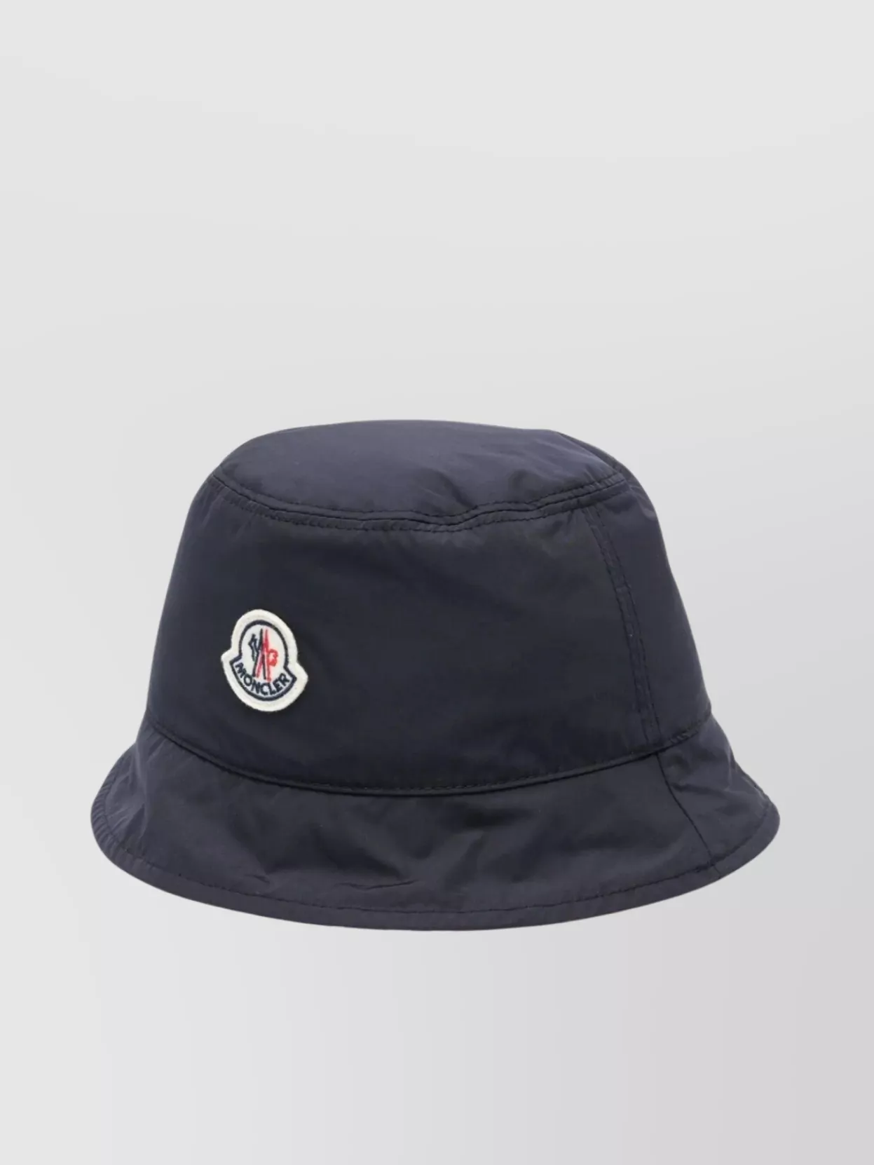 Shop Moncler Geometric Reversible Bucket Hat In Grey