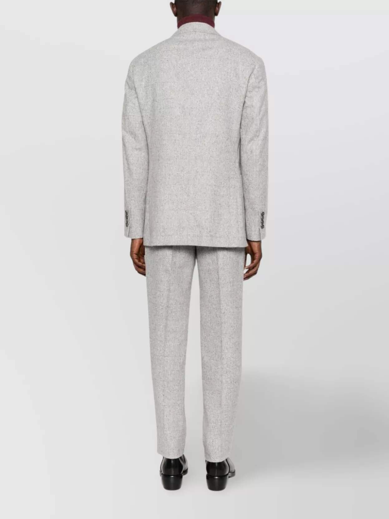 Brunello Cucinelli Wool And Silk Double-Breasted Suit