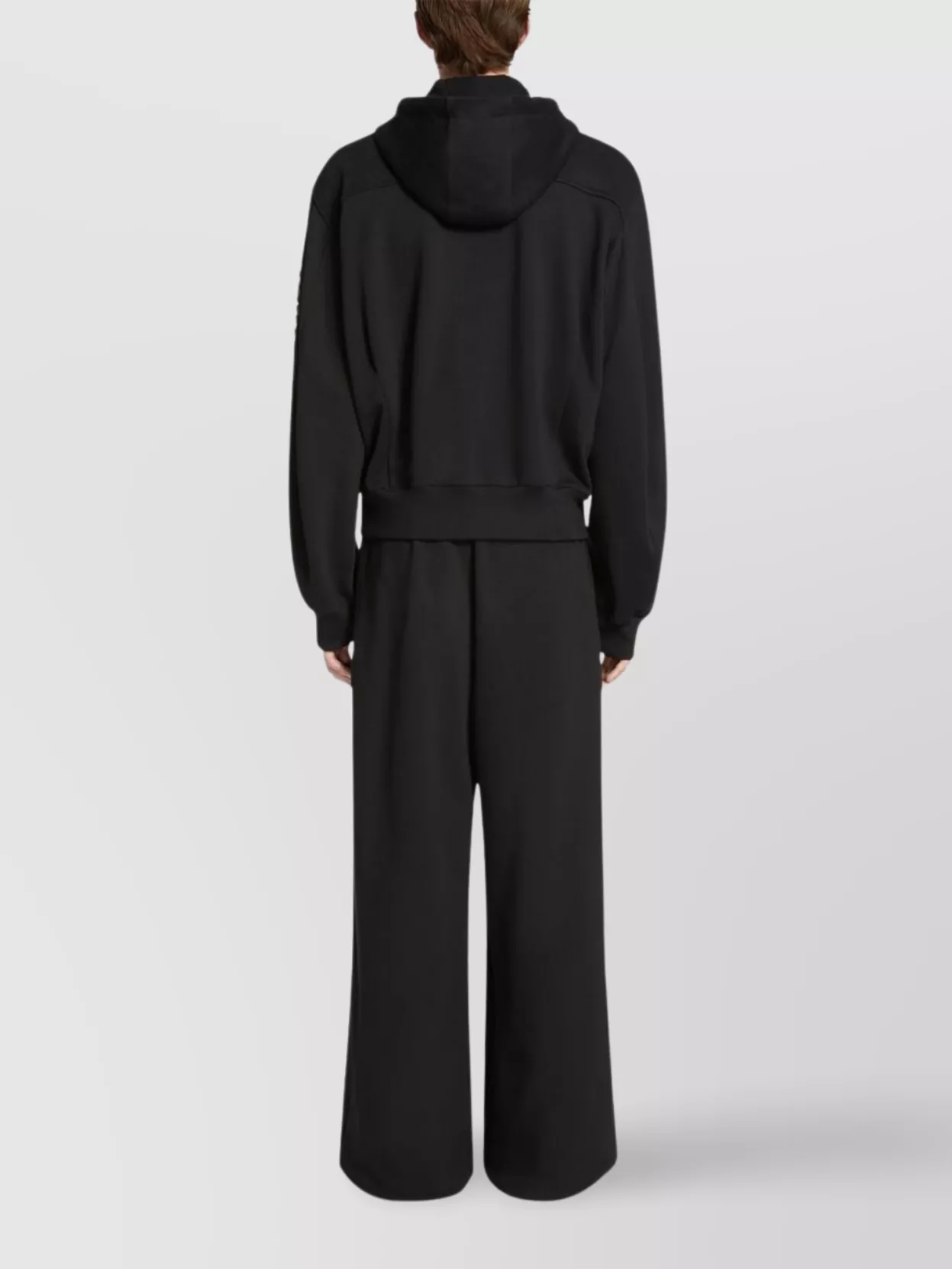 Dries Van Noten Hooded Sweater With Embroidered Accents And Zip Pockets