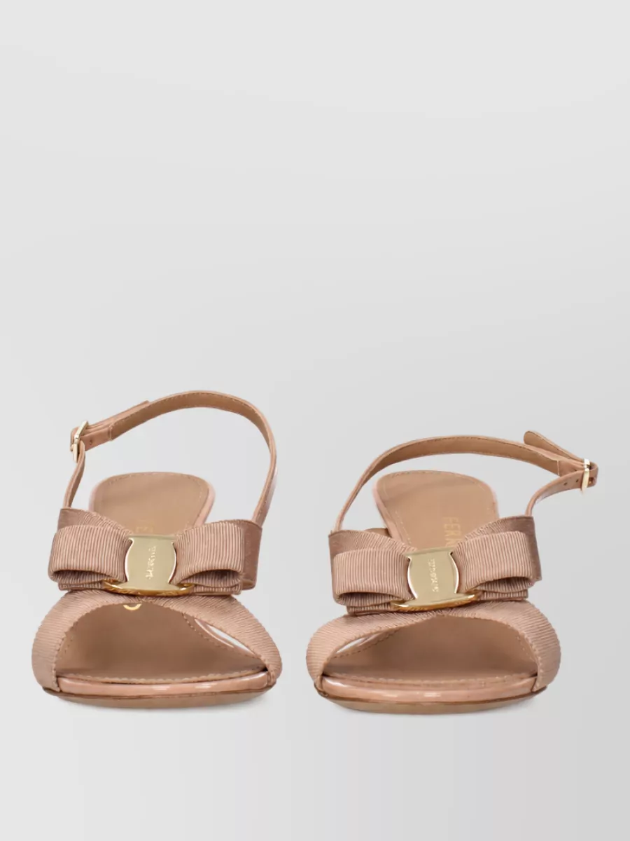 Ferragamo textile sandals