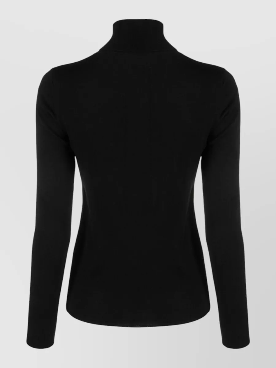 Zanone Fine-Knit Slim-Fit Turtleneck Sweater