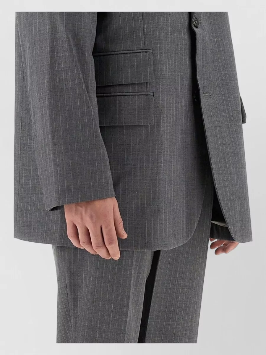 Helmut Lang Virgin Wool Single Breasted Suit