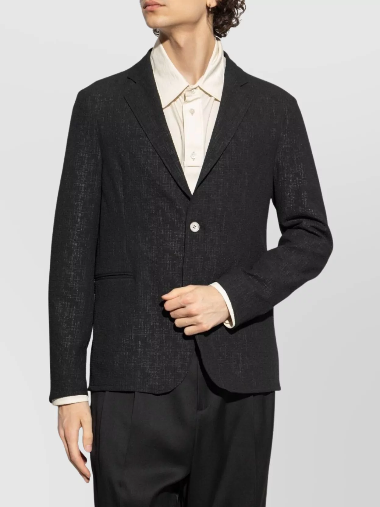 Emporio Armani Tailored Blazer Jacket Front Pockets