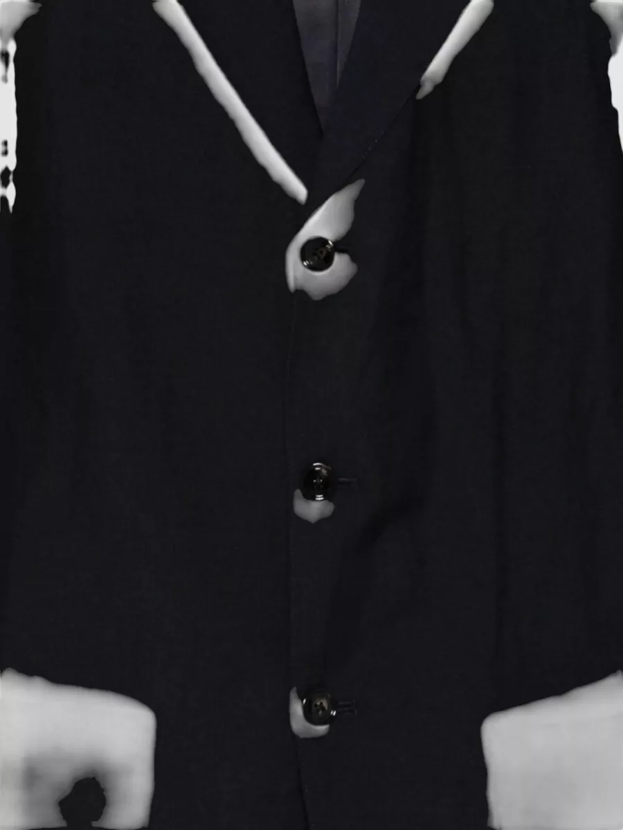 Cellar Door Single-Breasted Wool Linen Suit Jacket
