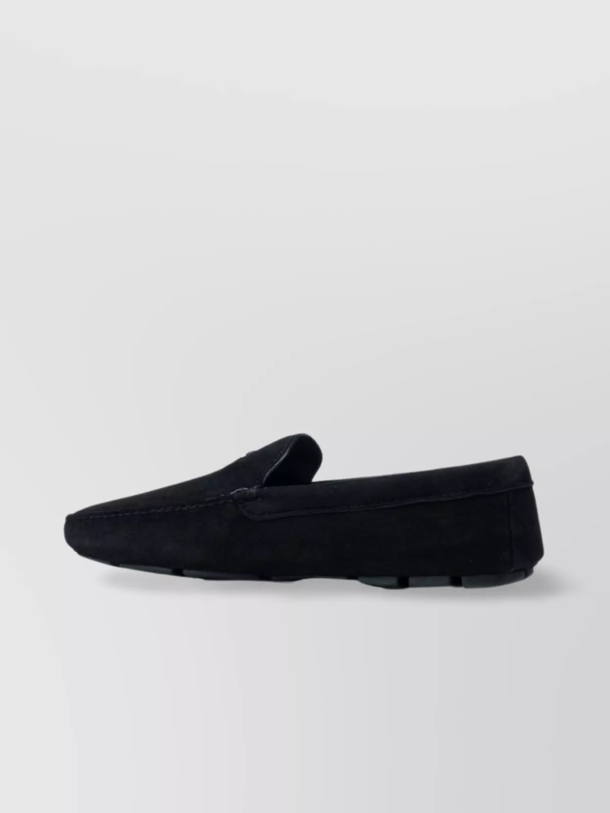 Prada Loafers Suede Rubber Sole
