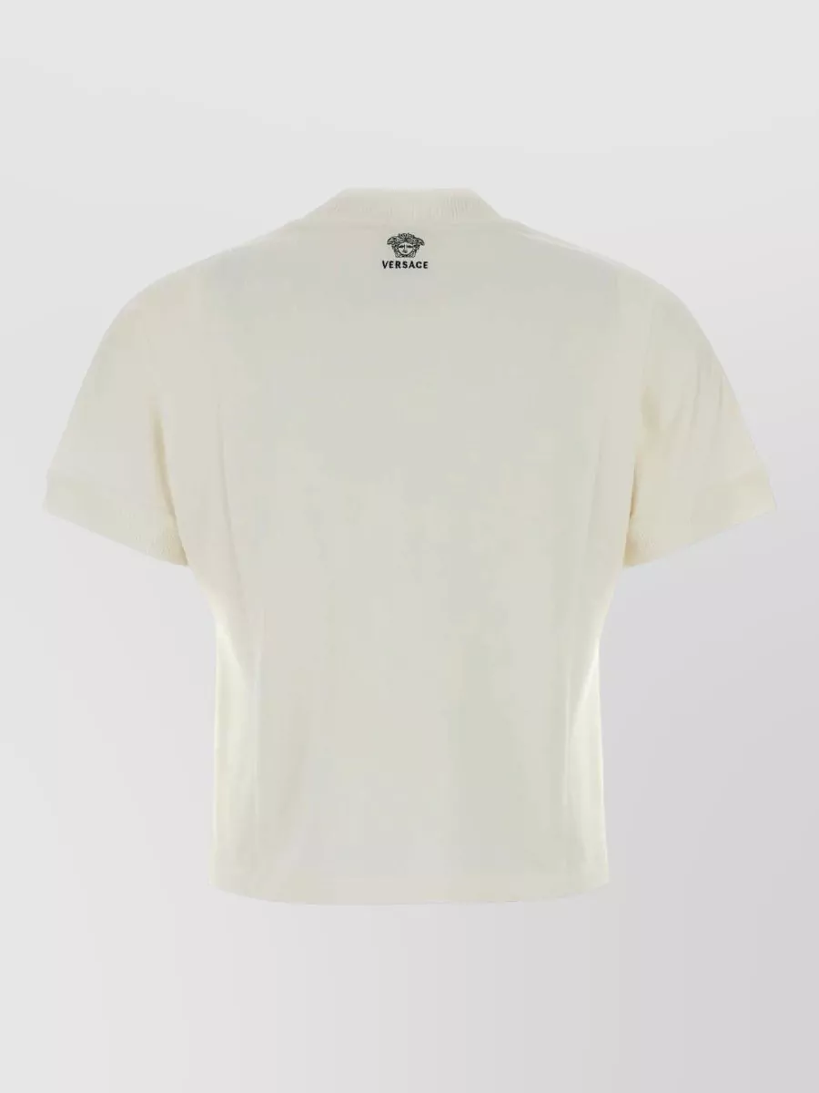 Versace Stretch Cotton T-Shirt
