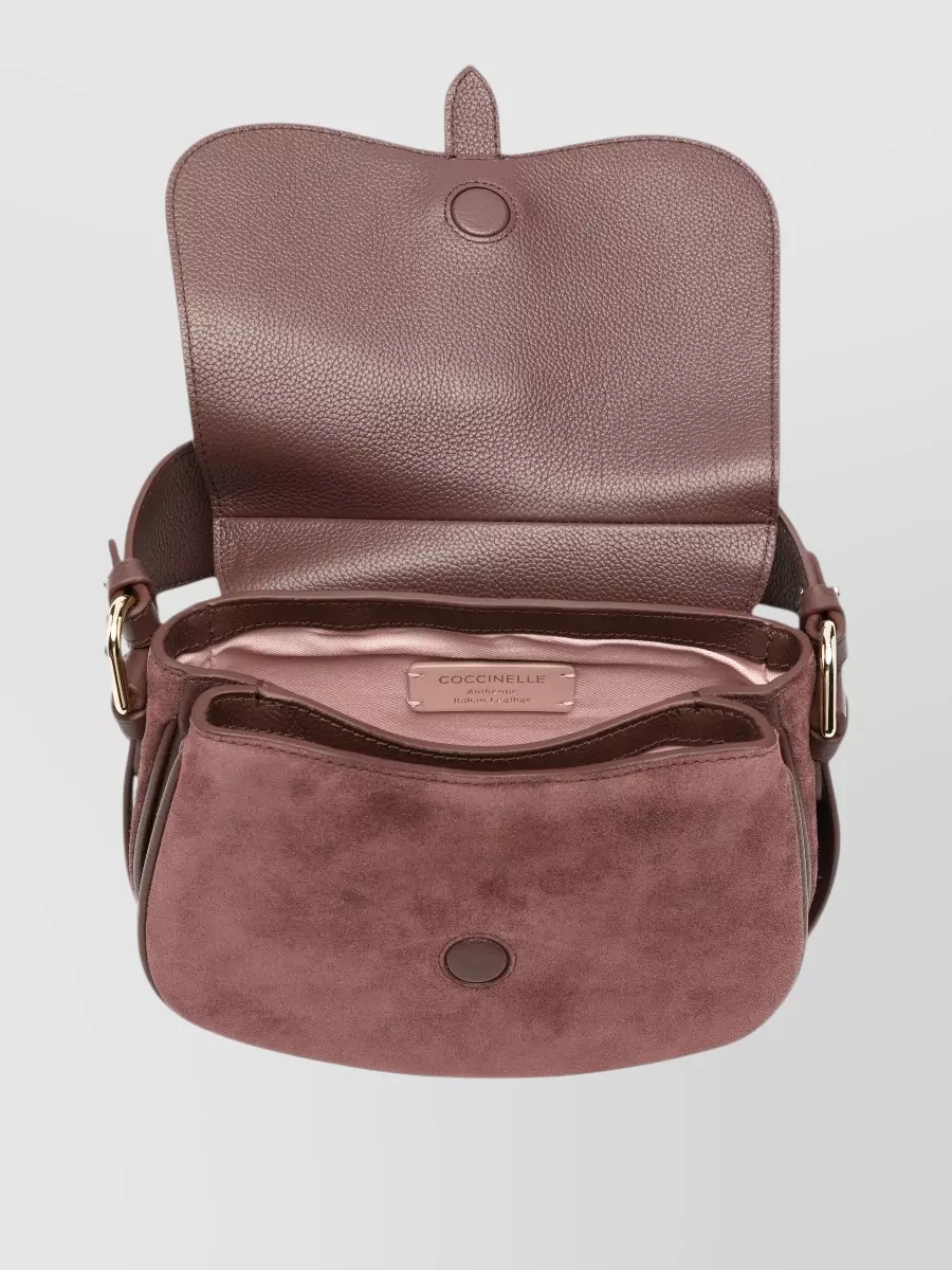 Coccinelle Suede Shoulder Bag
