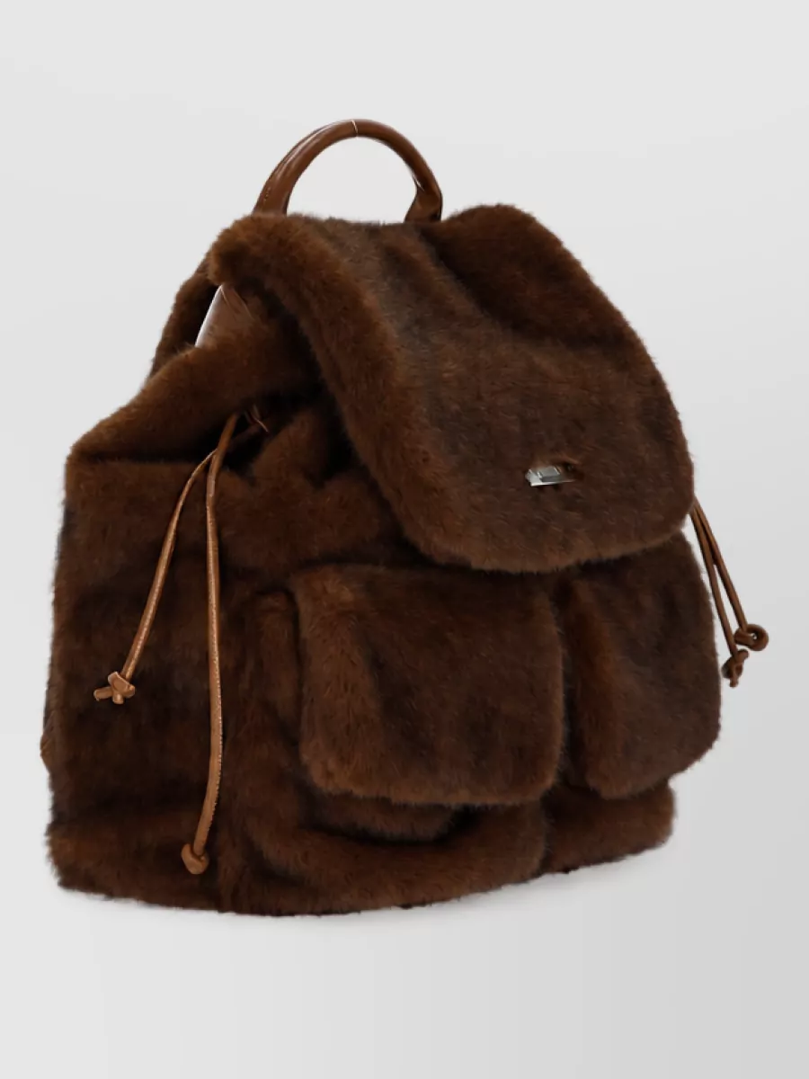 Herno Faux Fur Backpack