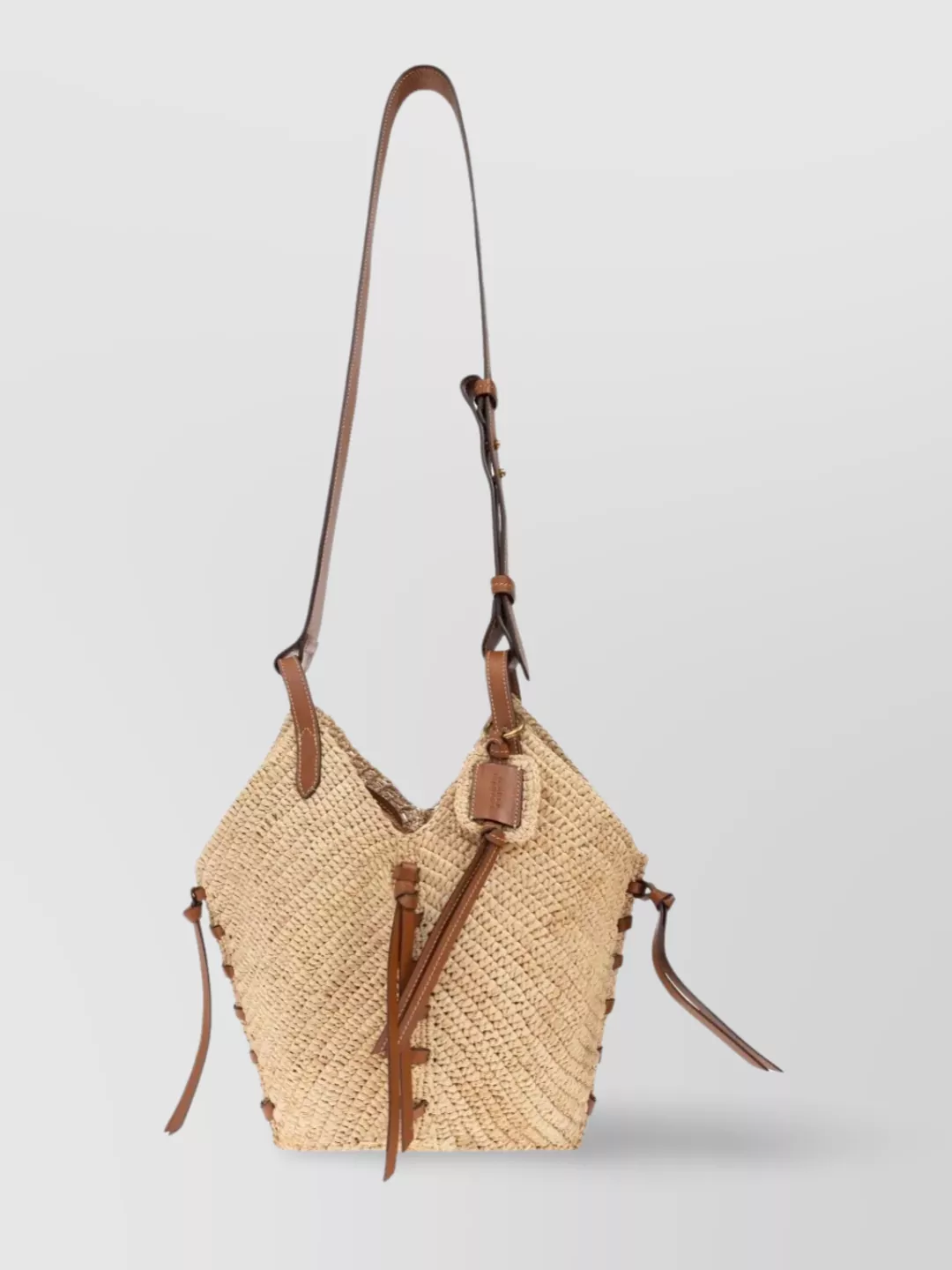 Isabel Marant Small Tampa Raffia Cross-body Bag