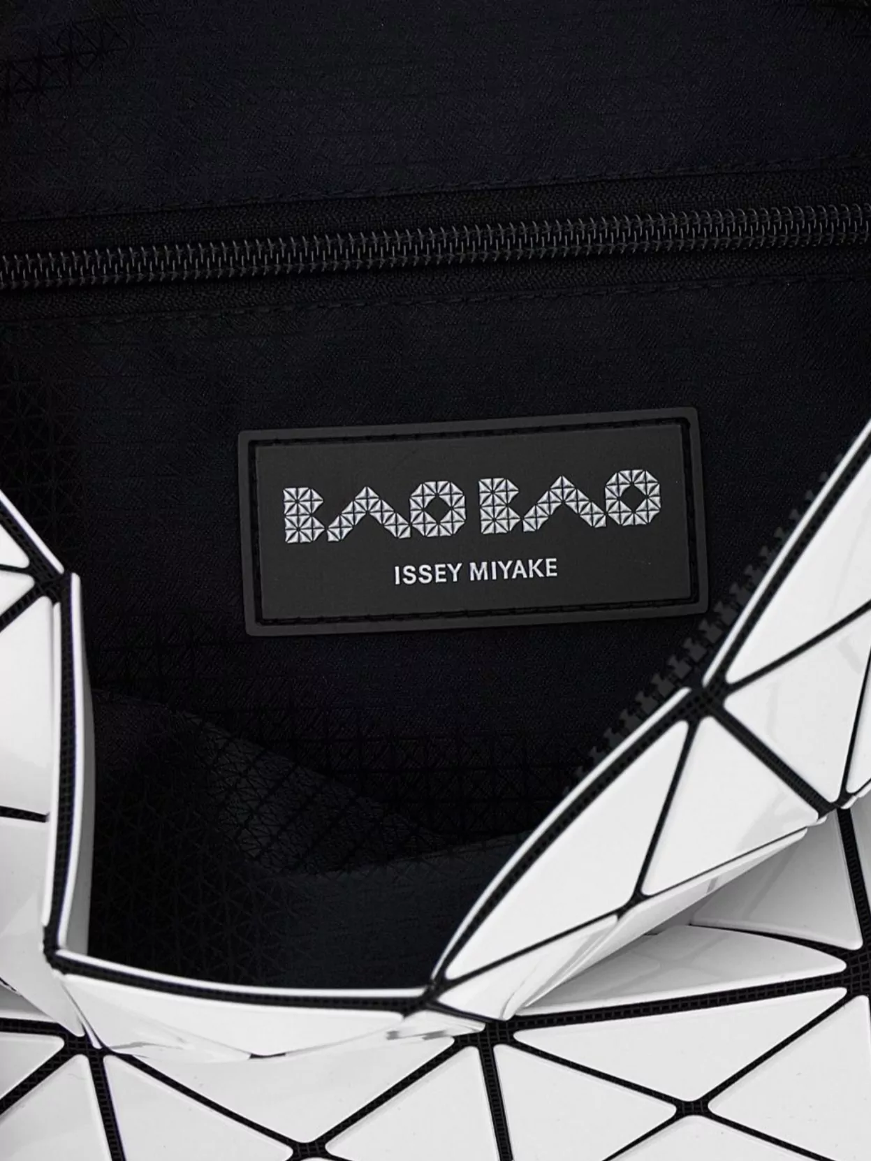 Bao Bao Issey Miyake Geometric Crossbody Bag Adjustable Strap