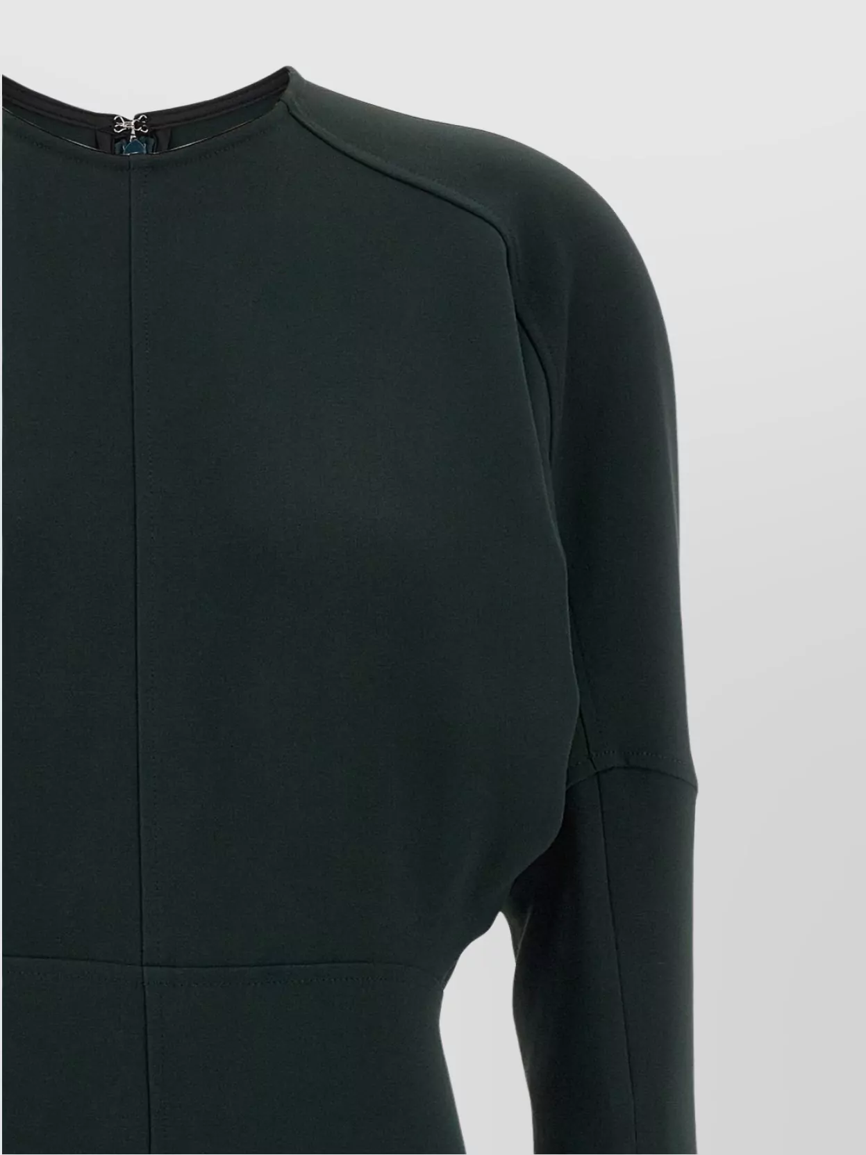 Victoria Beckham 'Seam Detailing Midi Sleeve Dress'