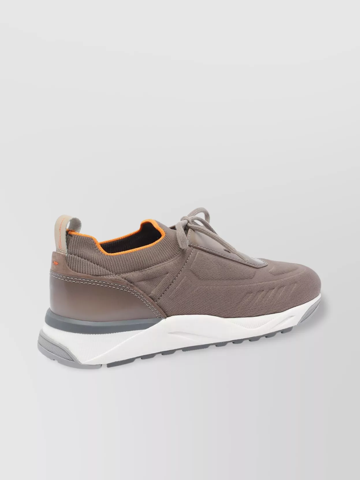 Santoni Sneakers Low Top Round Toe