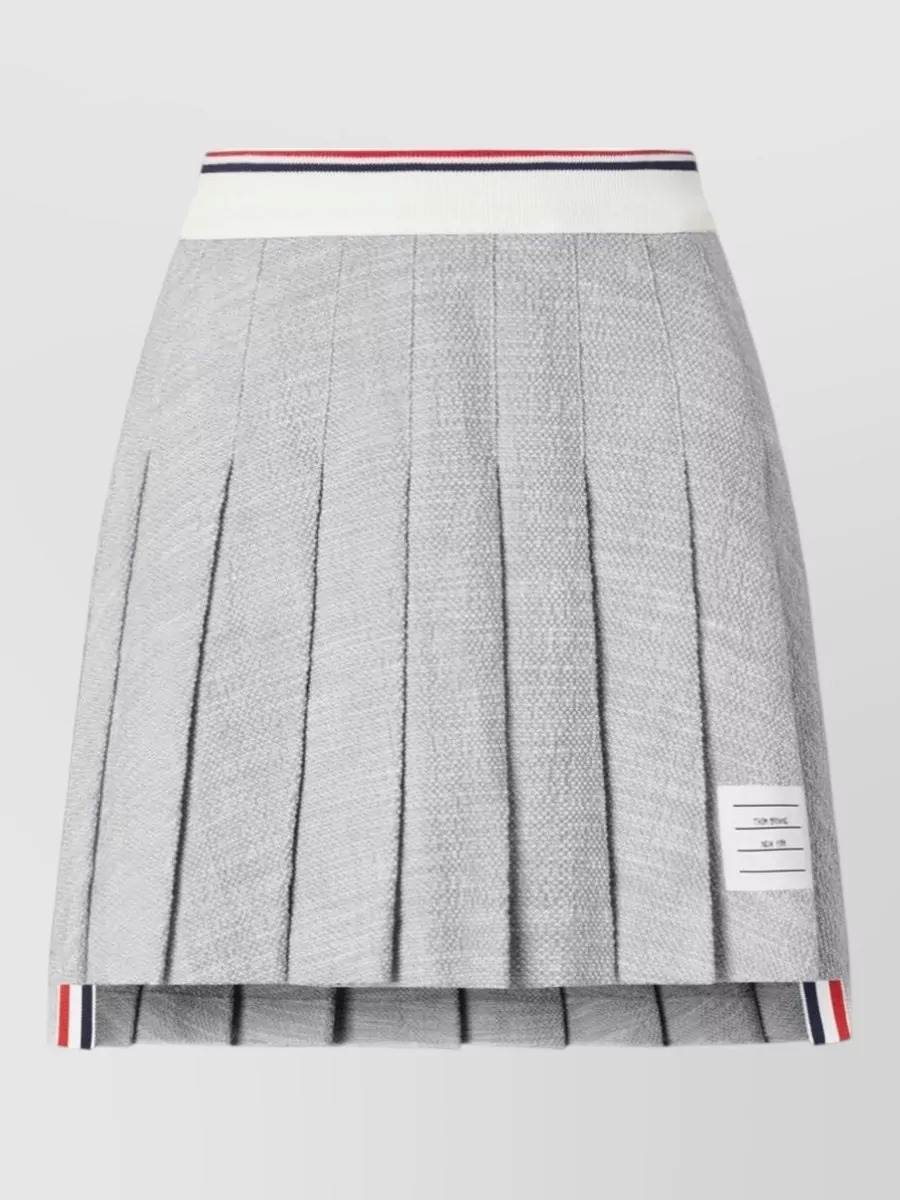 Thom Browne Pleated Mini Skirt