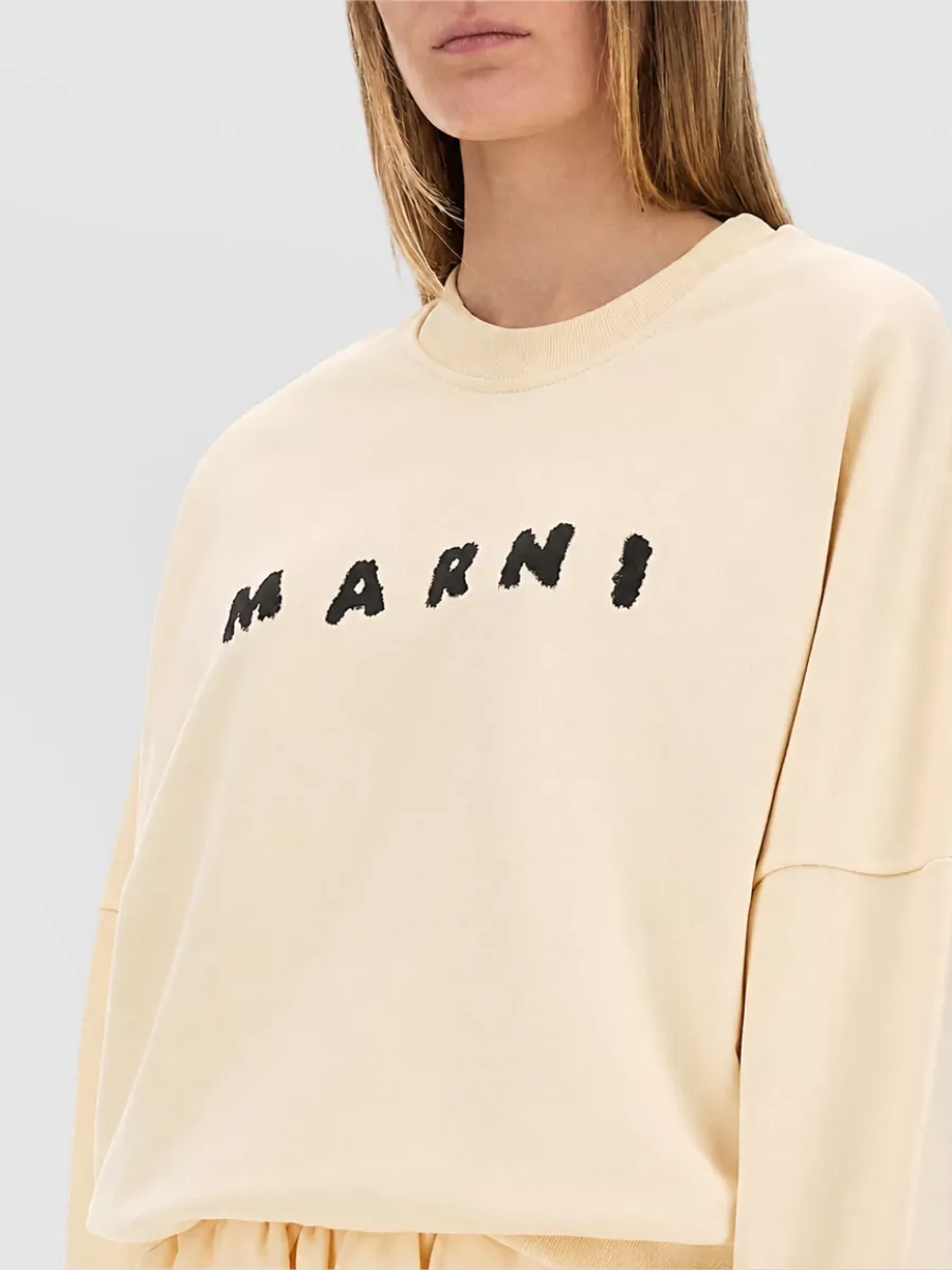 Marni Printed Cotton Sweatshirt