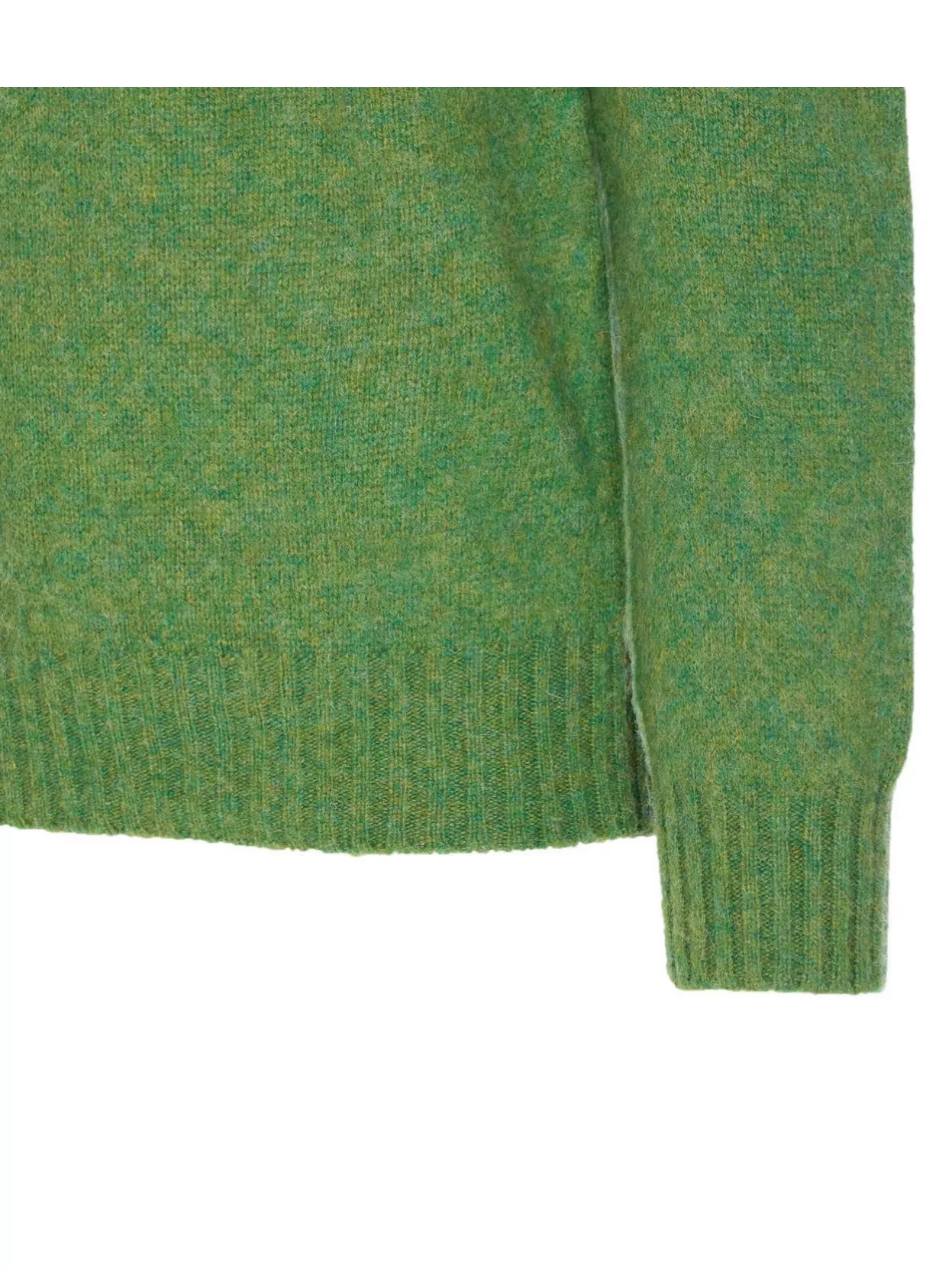 Howlin Ribbed Hem Long Sleeve Crewneck Sweater