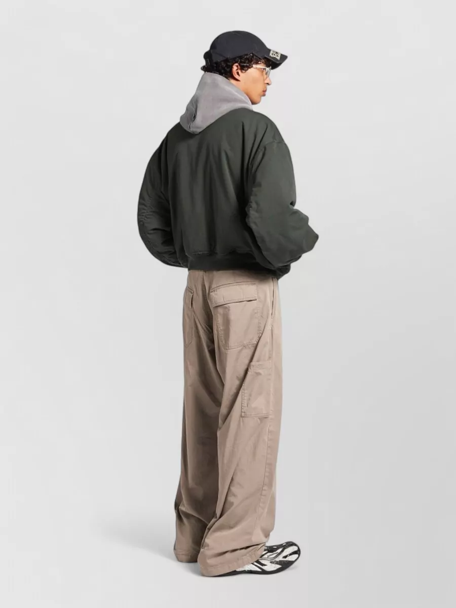 Balenciaga Hooded Bomber Jacket