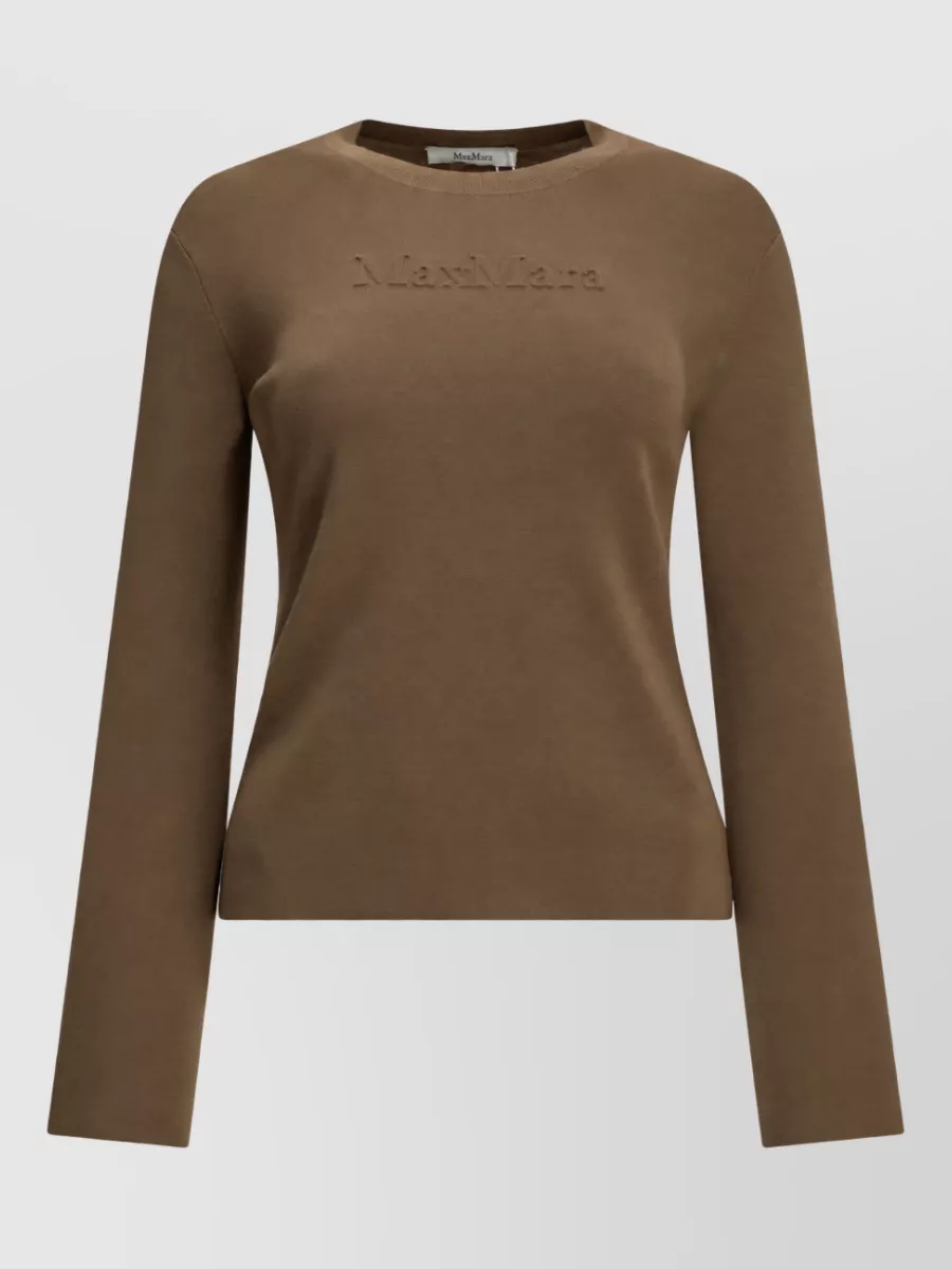Max Mara virgin wool round neck jumper