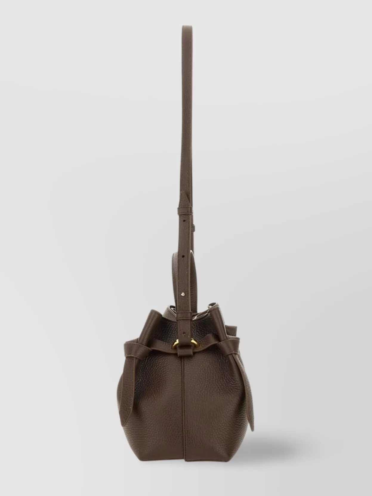 Yuzefi Top Handle Shoulder Bag Textured Finish