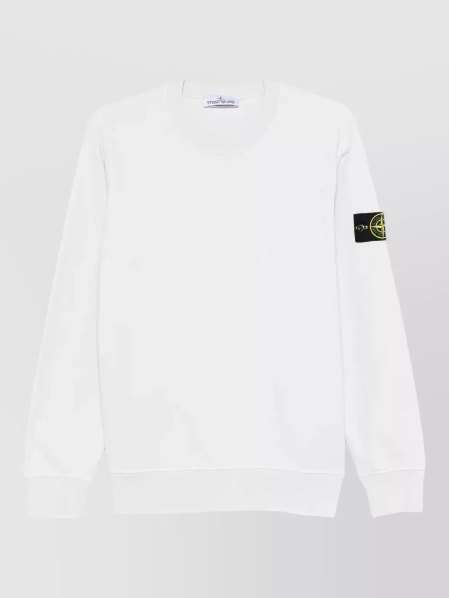 Stone Island Cotton Regular-Fit Crewneck Sweatshirt