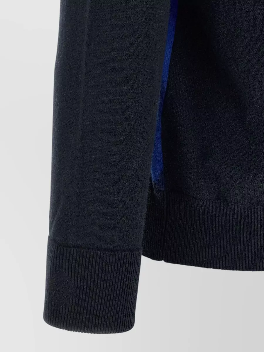 Ballantyne Cashmere Diamond Intarsia Crewneck Sweater