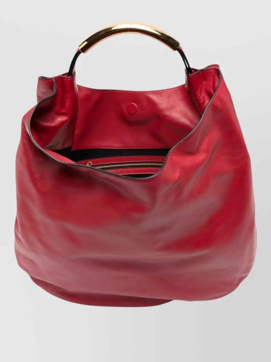 Moschino Leather Shoulder Bag